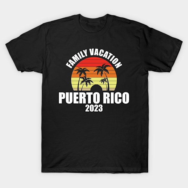 Puerto Rico 2023 T-Shirt by lateefo